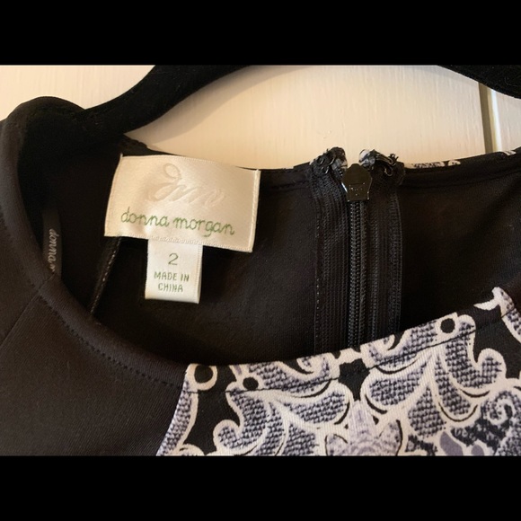 Donna Morgan black and white dress - Picture 3 of 5